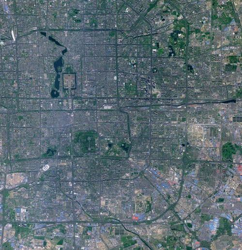 北斗卫星地图街景图片