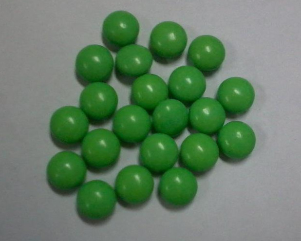 绿色药片是啥药扁圆图片