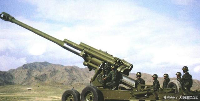 M1式203毫米加农炮图片