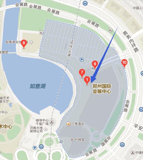 郑州国际会展中心地图图片