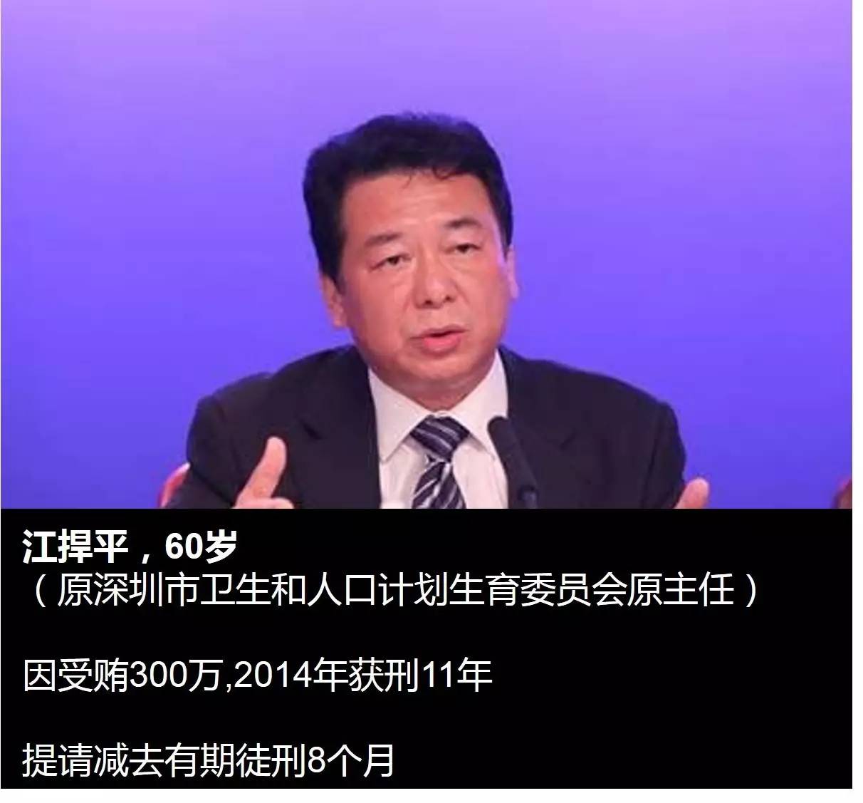 这8名广州局级贪官在监狱里表现不错可能减刑