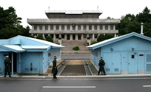 朝鲜元首府邸图片