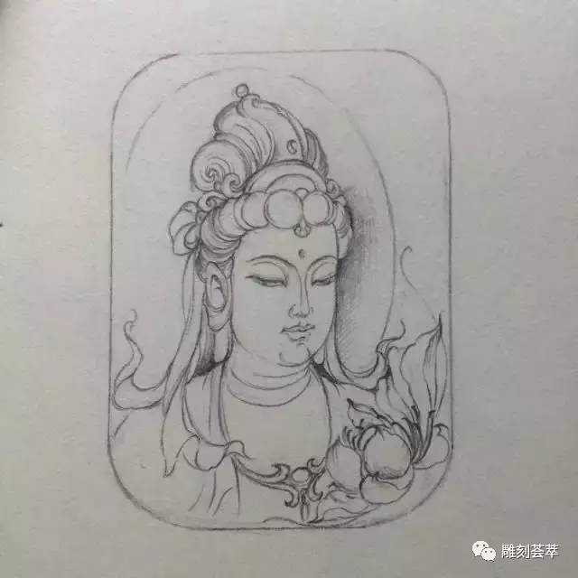 楊靜玉雕畫稿作品欣賞