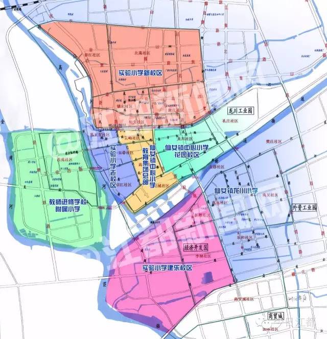 都江堰小学区域划分图片