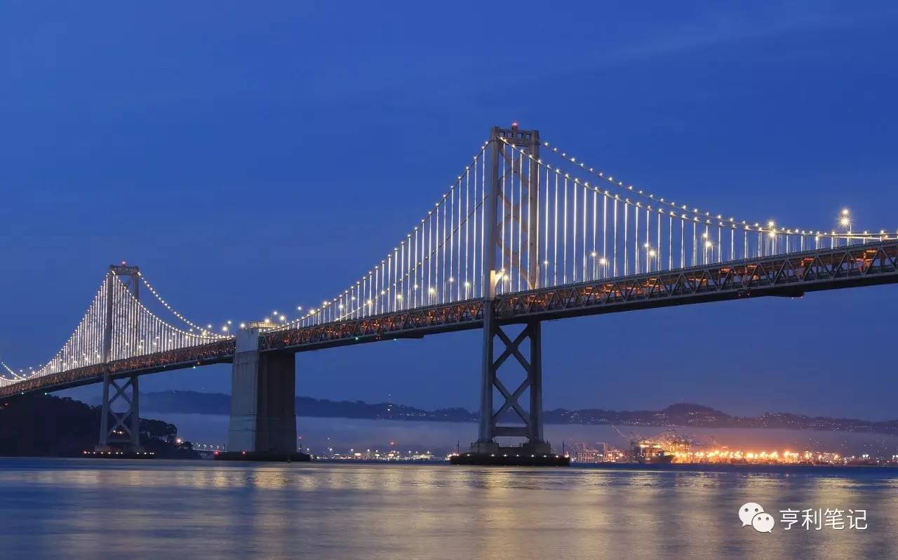 美国金州湾大桥图片