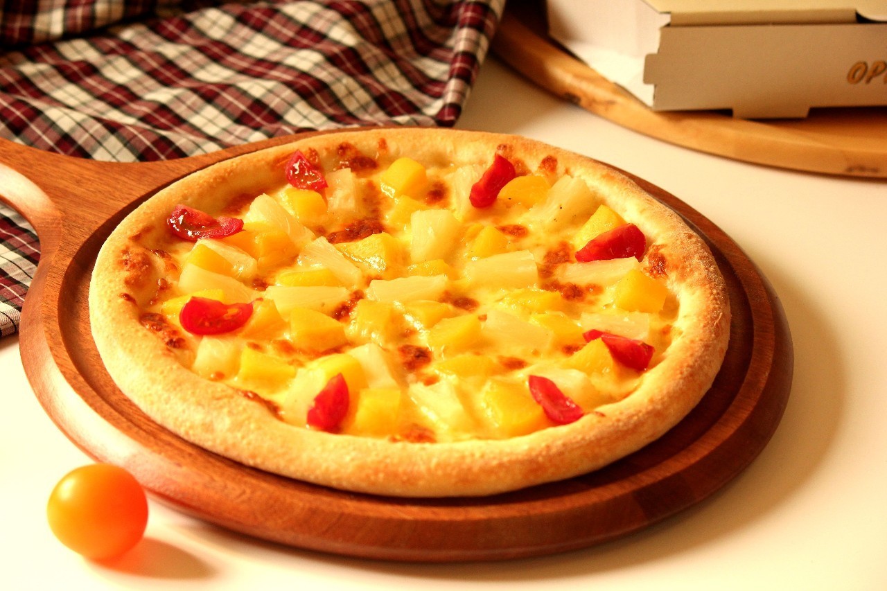 水果披萨的做法图片