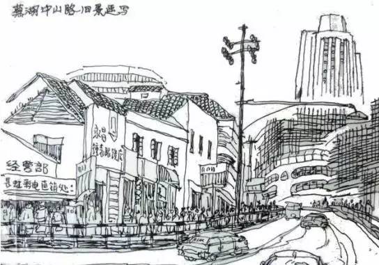 芜湖建筑简笔画图片