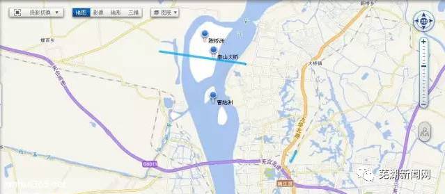 芜湖长江四桥规划位置图片