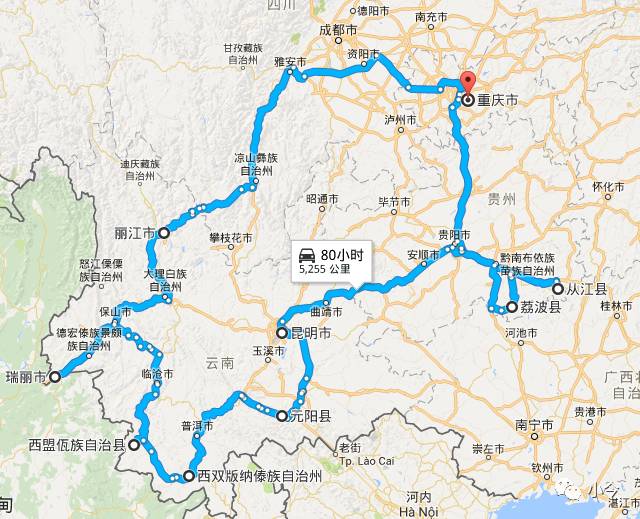 云贵川地图全图可放大图片