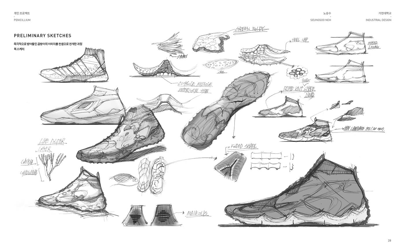 鞋子设计手稿教程图片
