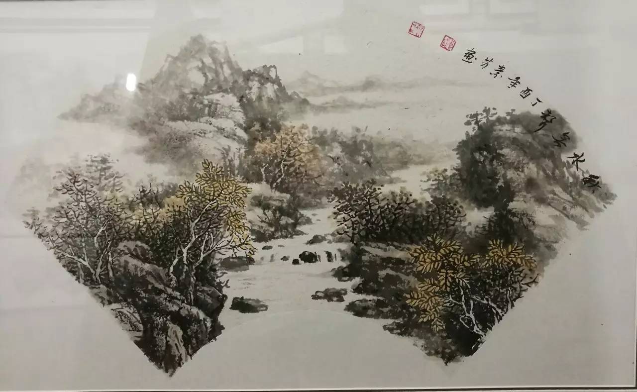 赵素芳山水画图片