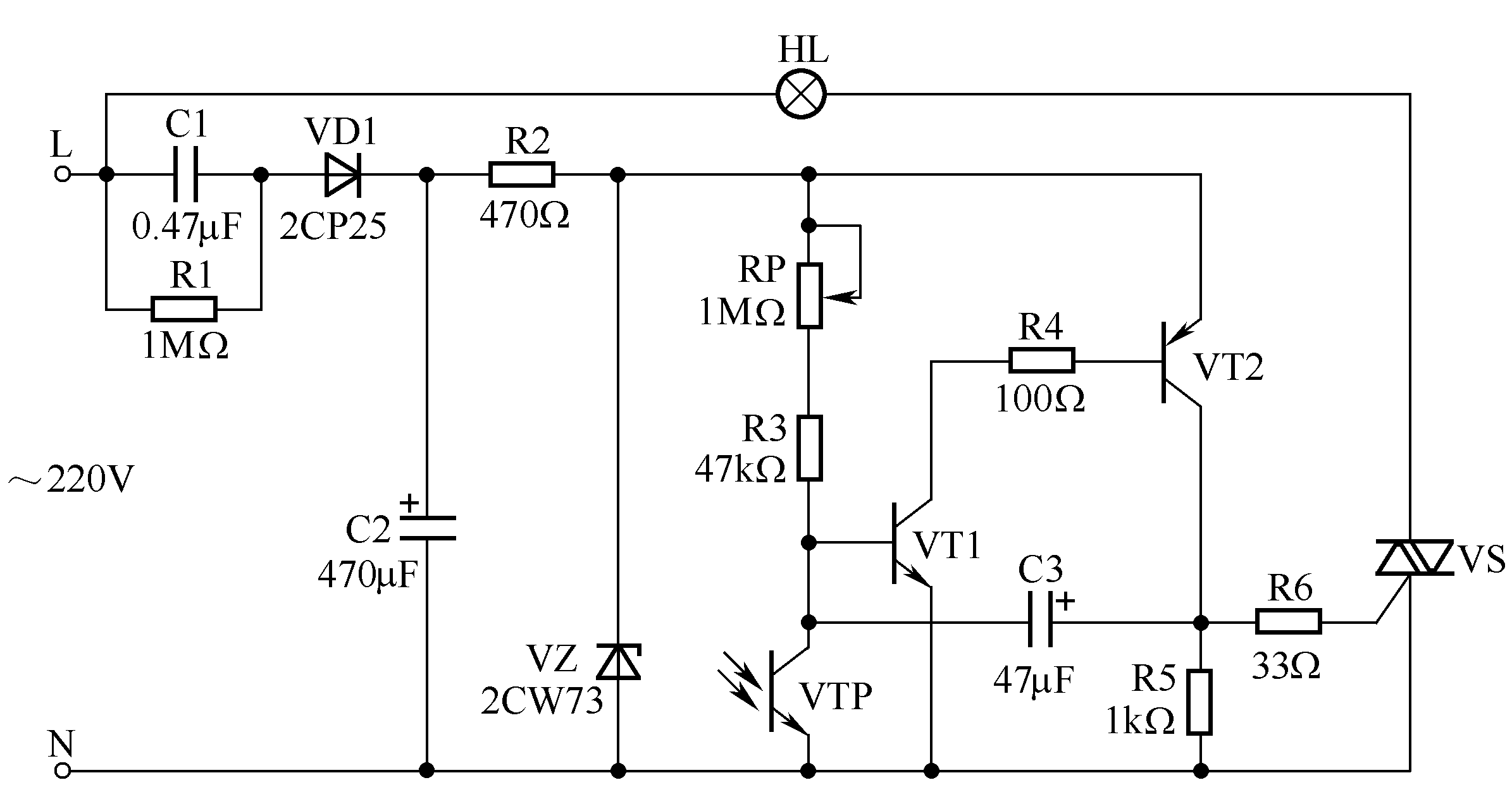 乾貨| 36種常見照明電路圖