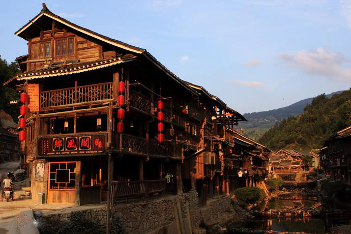 三江侗族建筑特色图片