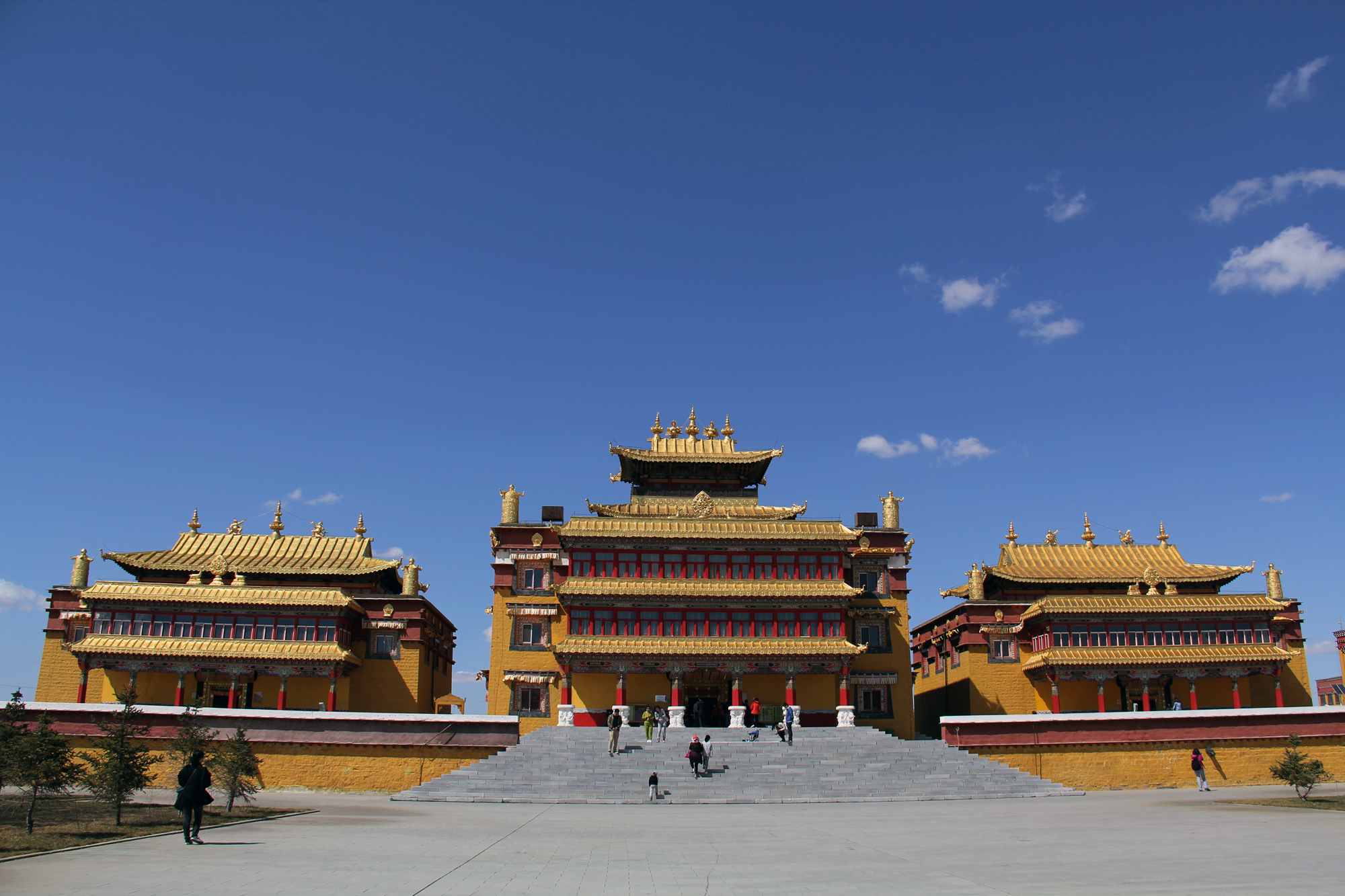 这不是西藏 这里是大庆富余正洁寺