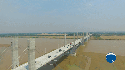 焦唐高速黄河大桥图片
