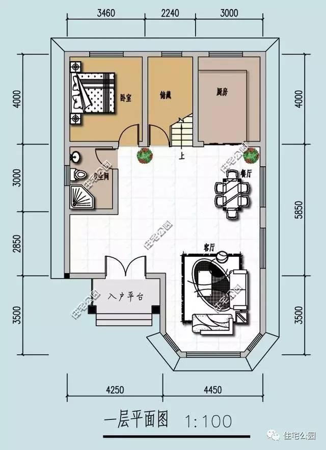 5套9米面宽农村小别墅户型,实不实用看了再说!