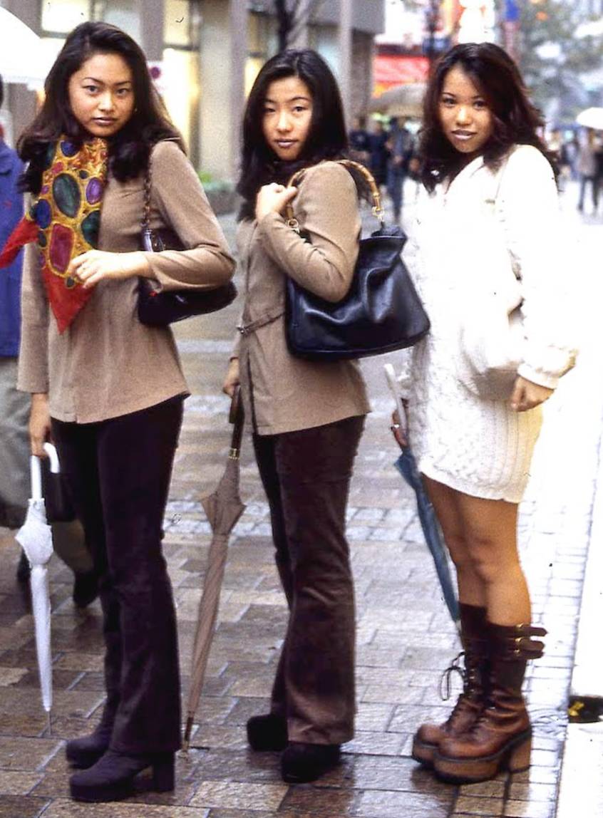 80年代美女街拍图片