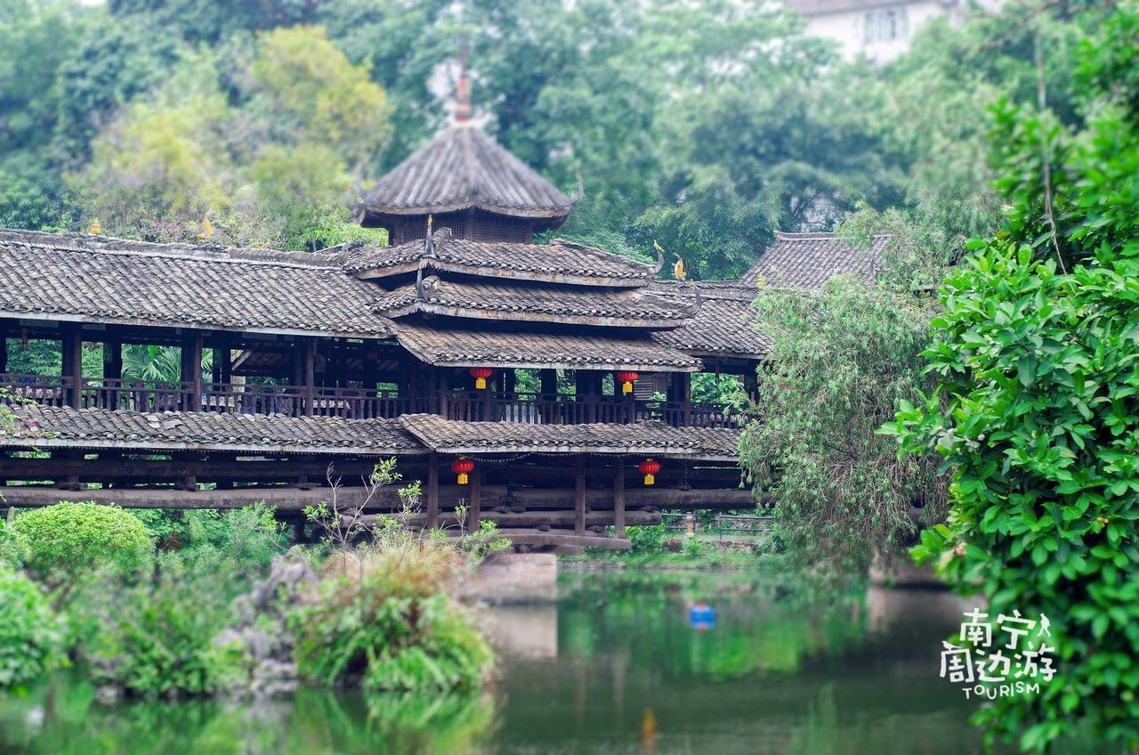 南宁市区隐藏了一片壮族山水民居,地铁直达却鲜为人知,神仙来了都不想