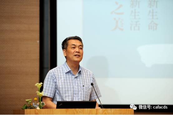 中国轻工业联合会副会长,中国工艺美术学会理事长 陶小年先生致辞