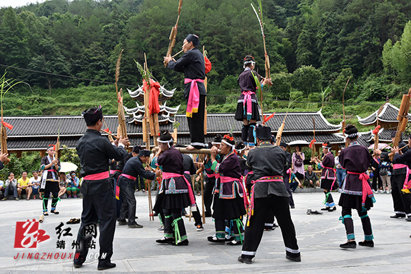 2017湘黔桂苗侗芦笙节在靖州岩脚侗寨举行(组图)