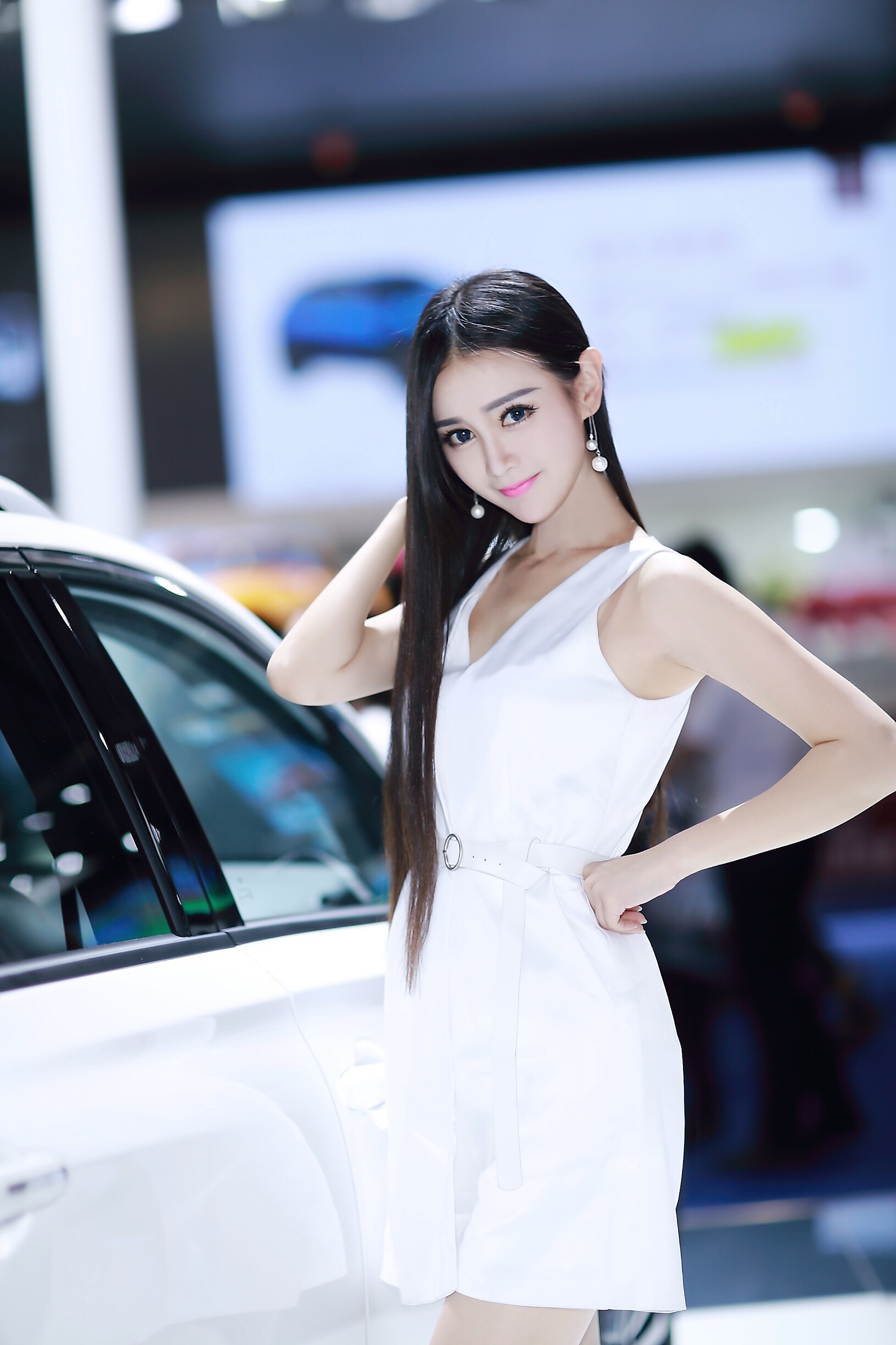重庆2017国际车展模特图片