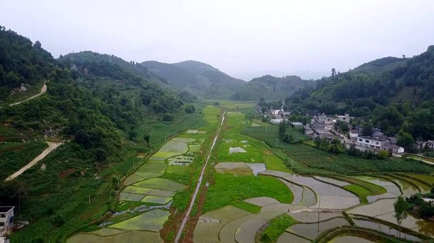 大方县牛场乡挖沟清淤,让千亩良田好土还复旧貌