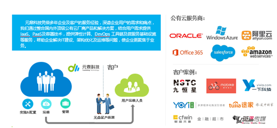 元鼎科技公有云解决方案