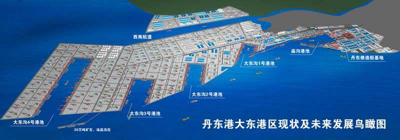 辽宁港口地图图片