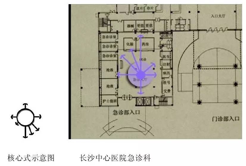 急诊科区域布局结构图图片