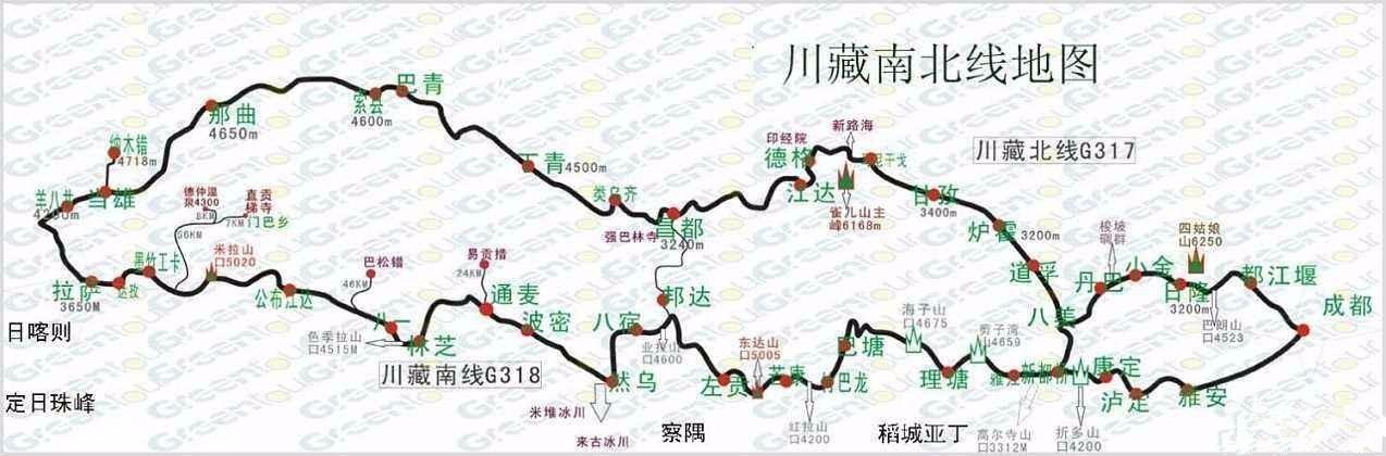 更需要一种探索自然美的勇气,川藏线318是中国最美景观大道,汇聚西部
