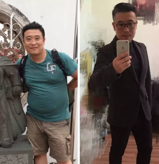 减肥前后对比照图片