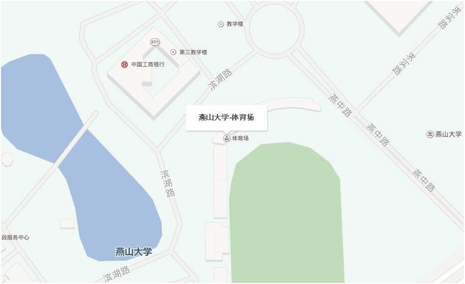 秦皇岛燕山大学地图图片