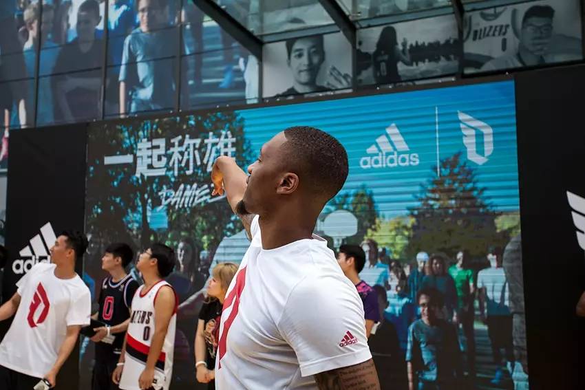 利拉德 2017 adidas 中国行北京站 首日现场直击