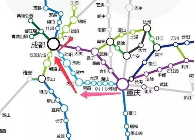重庆高铁规划逆天了!今后6小时飙到北上广!