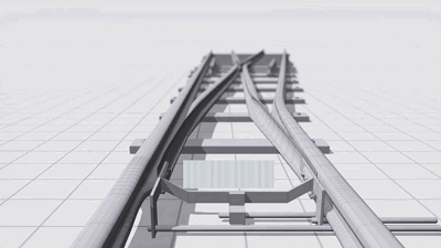 【地铁百科】道岔是怎么工作的?3d动画视频展示其原理