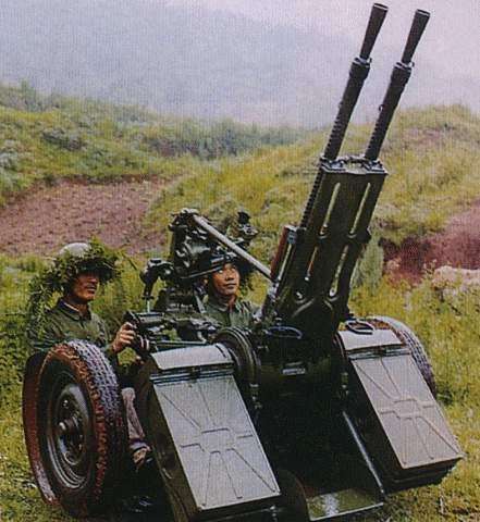 中国145毫米高射机枪从防空武器变成单兵