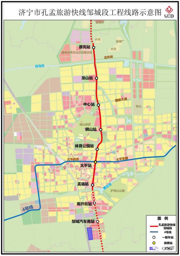邹城104国道规划线路图片