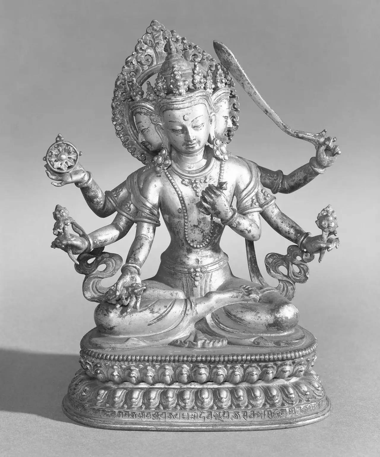 8厘米湿婆与帕尔瓦蒂(srikantha with parvati),铜,有鎏金痕迹尼泊尔