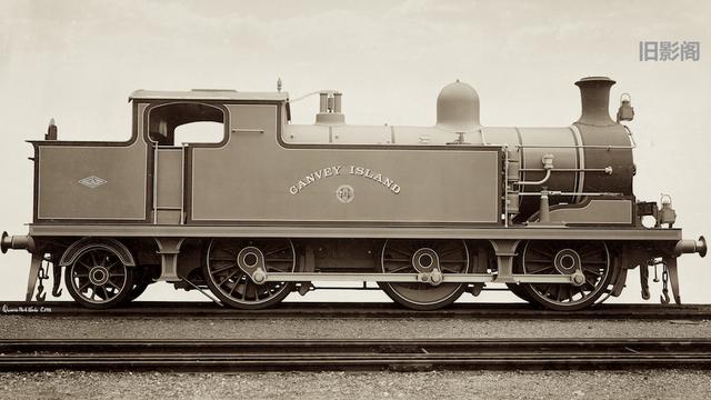 行駛在英國的蒸汽機車,1900年-1910年.