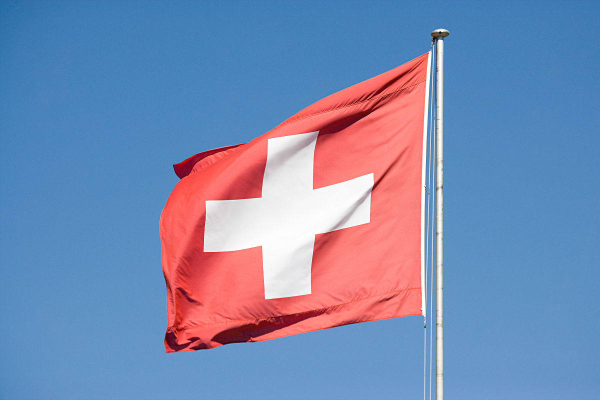 瑞士国旗的图片图片