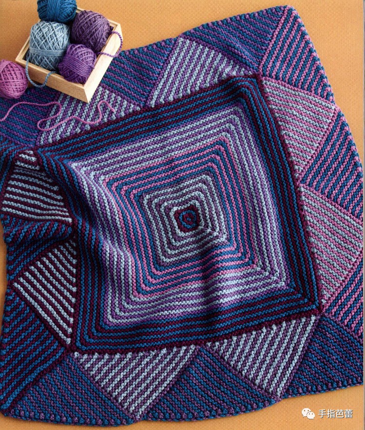盖毯编织图案 花样图片