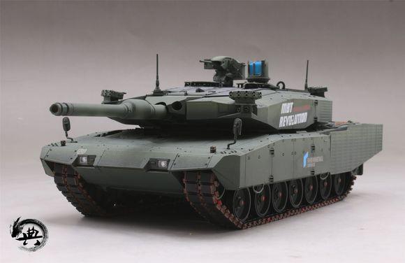 1/35 德国豹2坦克革命(mbt revolution)主战坦克模型制作