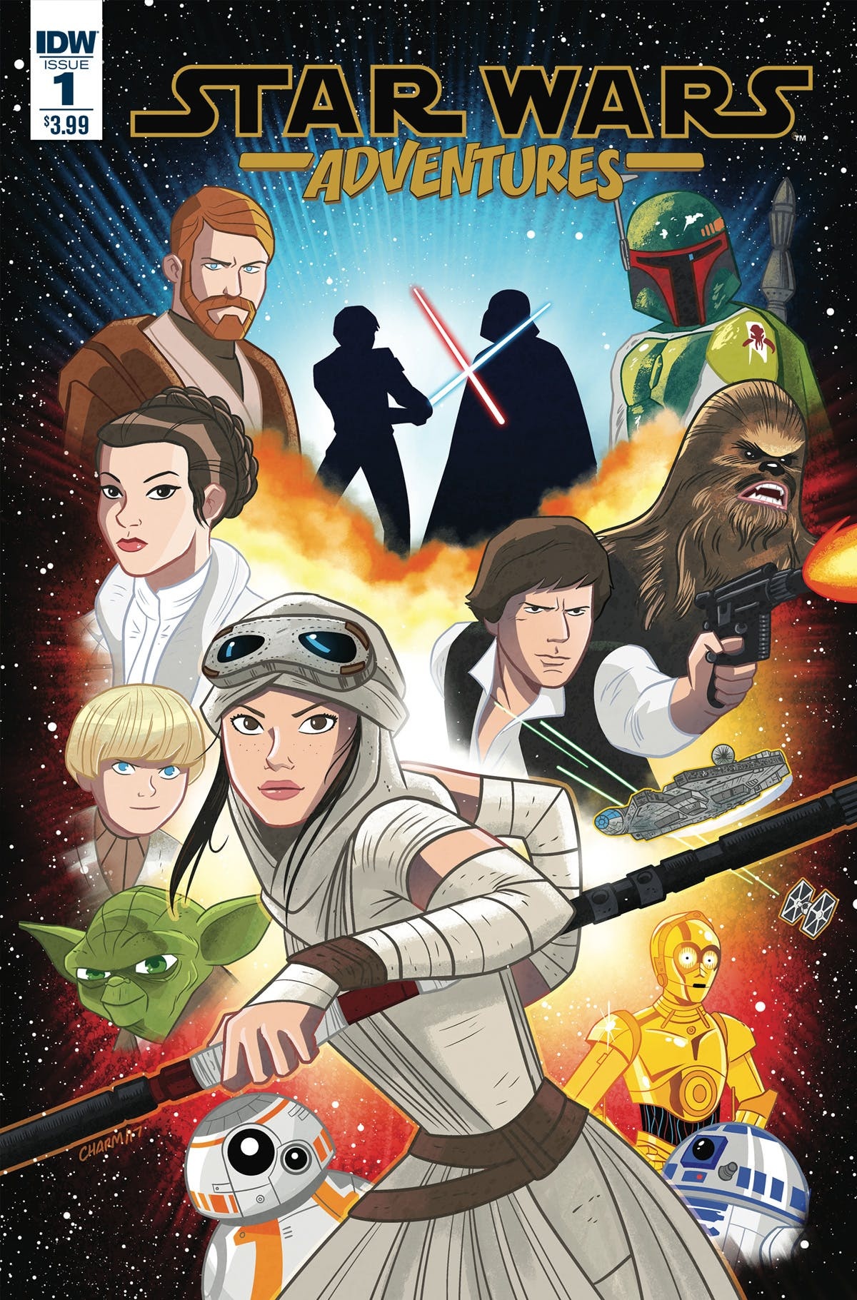 漫画《星球大战:历险记》第1集与第2集封面公布