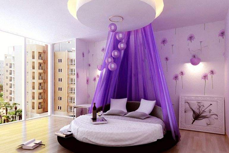神秘的紫色,浪漫的紫色,你的房间是哪种紫色!