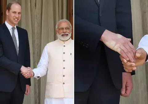 不过,这次特朗普遇见了握手界的天煞孤星——印度总理莫迪