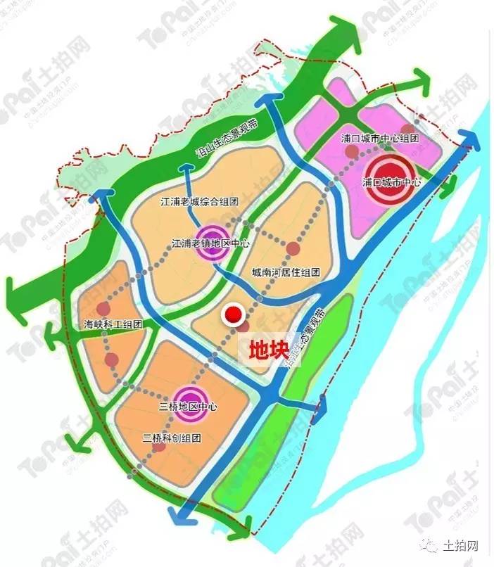 浦口高新区规划图图片