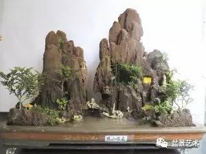 【盆景藝術】峰巒式山石盆景應如何製作?