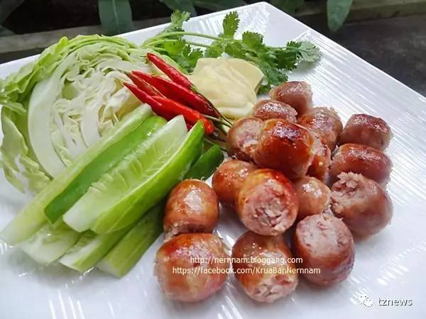 泰国酸肉香肠图片