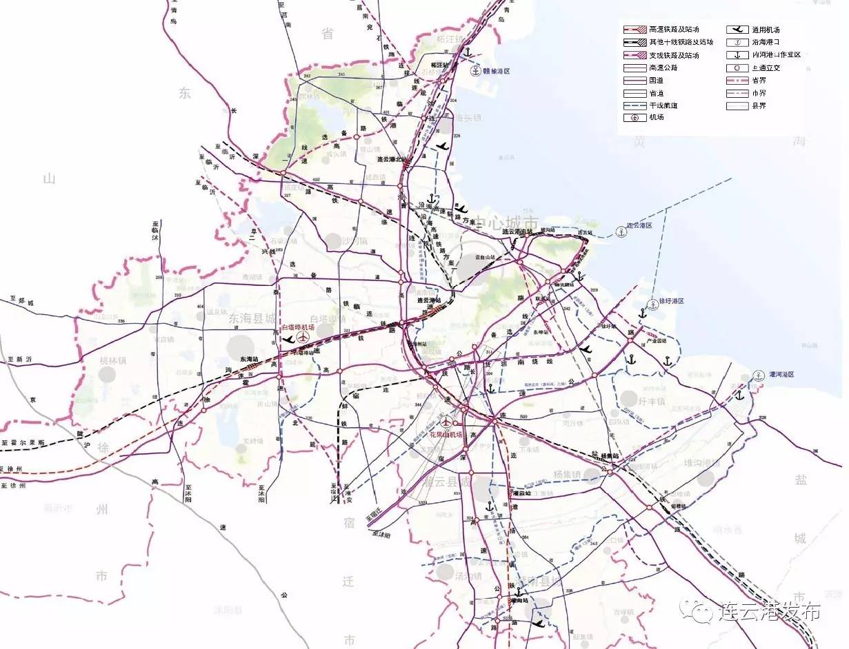 连云港轨道交通规划图片