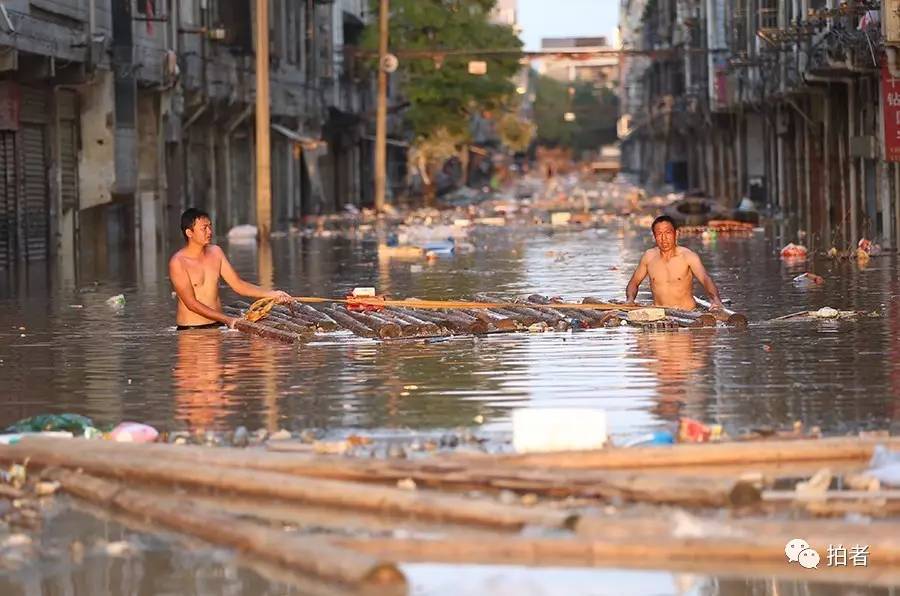 直击湖南洪灾雨量破1998年历史极值